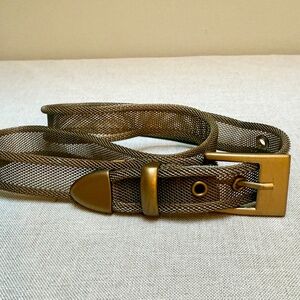 Elegant Gold Mesh Women's Belt